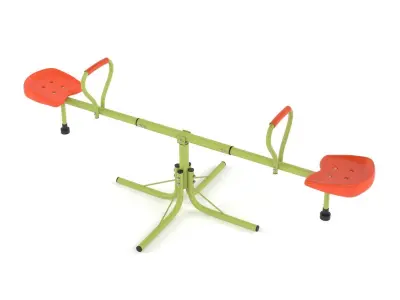 Kids Seesaw 3D model