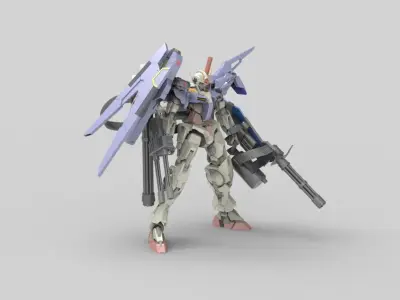 Gundam 00 Perpect Titan 3D model