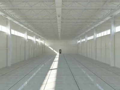 warehouse 5 interior 3D model