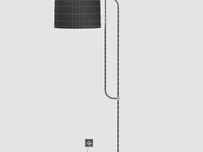 Floor lamp - Dorchester 3D model