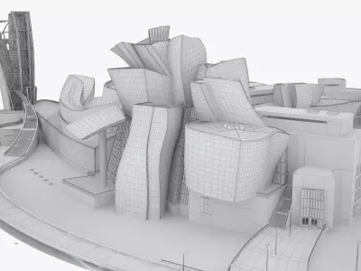 Guggenheim Museum Bilbao 3d model 3D model