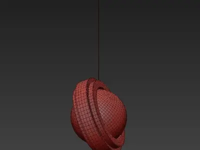 Infinity Modern Pendant 3D model