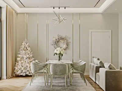 Modern Livingroom by Lido CG Free 3D model