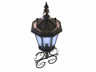 Decorated Lantern Free 3D model