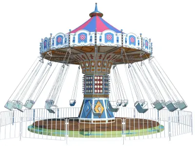 Funfair Ride 3D model