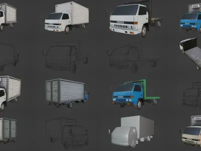 MEGA-PACK Low Poly Urban Pack