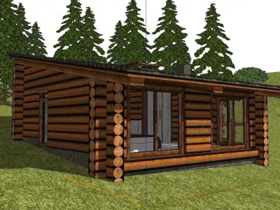 Creative Design-Holiday Cabin-067 3D model