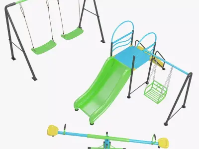 Kids Playground 3D model