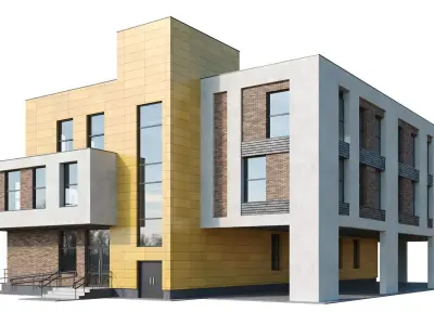 Public building 1 3D model