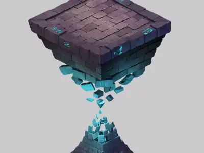 Titan Temple - Shitai 04 3D model