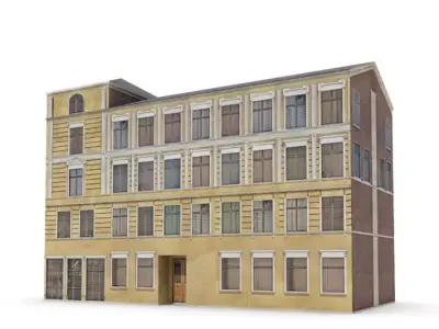 Apartment Building 3D model
