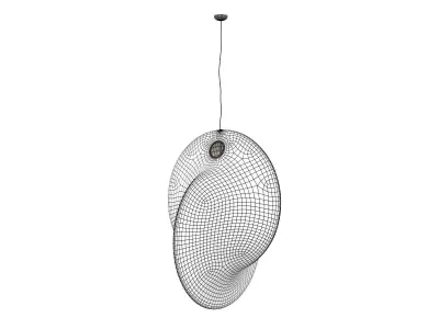 Overlap Suspension Lamp 3D model