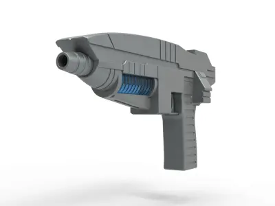 Andorian Plasma Pistol from Star Trek Enterprise TV series 3D model