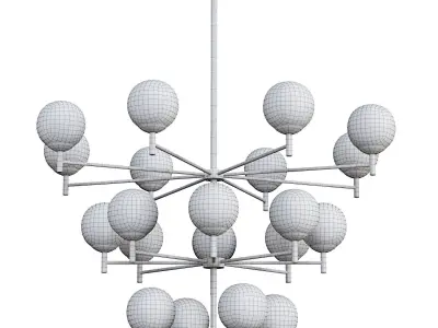Foster chandelier 3D model