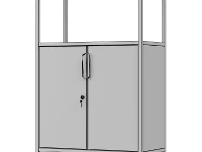 IKEA - TROTTEN Cabinet  Door 3D model