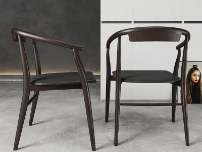 Chair Jens SJ61 3D model