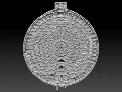 Pamrex Utility Cover 3D model