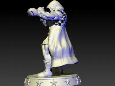 Street Fighter Balrog 3D print model