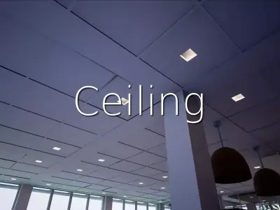 Ceiling SHC Quick Office Low-poly 3D model