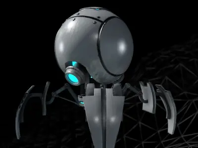 Robot Spider 3D model purchase