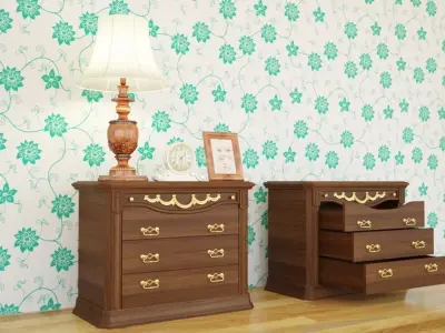 Chest Of Drawer 3D model