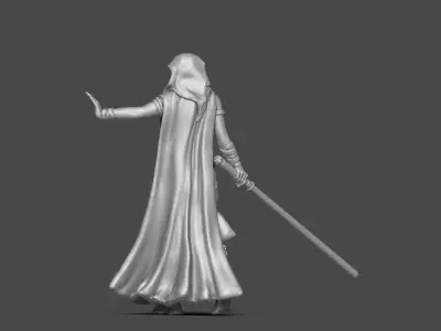 dark adept - 35mm scale 3D print model