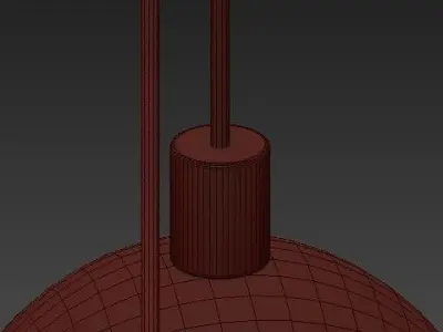 Bubble Light Fixture Chandelier 3D model