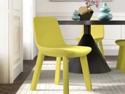 Neat Dining Chair 3D model