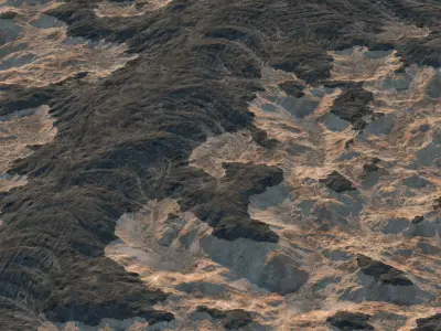 Desert Landscape 13 3D model