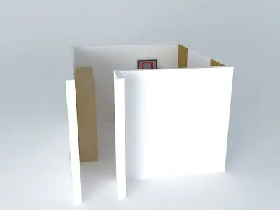 elsieorkut room with door Free 3D model