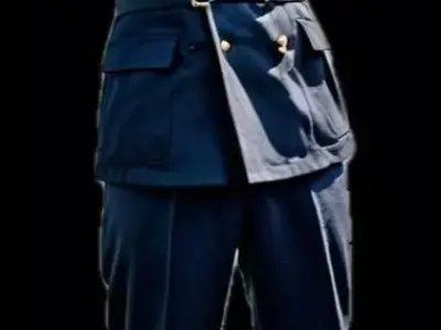 Navy Captain 3D print model