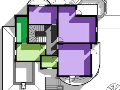 BIM VILLA 3D model