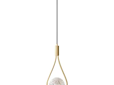 Lampatron HOOP DROP LUX pendant lamp 3D model
