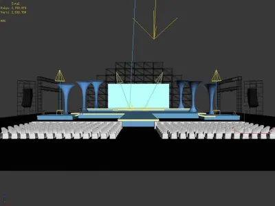 Carnival stage 14 3D model