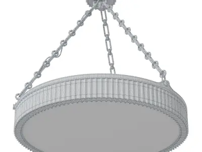 Hudson Valley Lynden suspension Low-poly 3D model