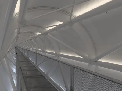 Sci-Fi Tunnel 2 3D model