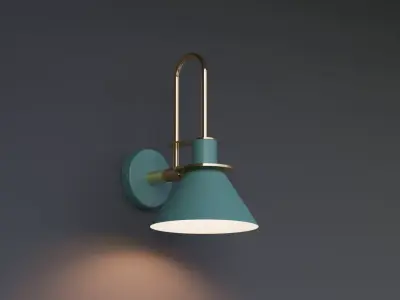Salena Modern Wall Lamp 3D model