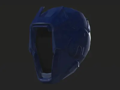 Project 1 - Blue Ice  Low-poly 3D model