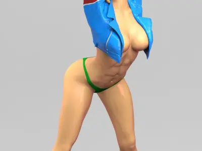 cammy street fighter 6  3D print model