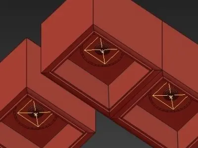 Ceiling Lamps CENTRSVET 15 3D model