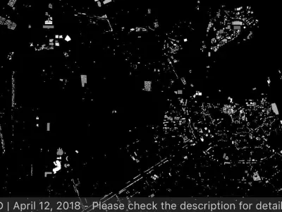 Doha Streets and Buildings 3D model