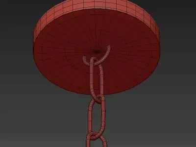 Visual Comfort Alexa Hampton Myrna Chandelier 3D model