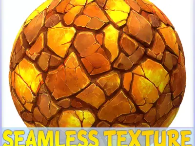 Stylized Gold Seamless Texture Texture