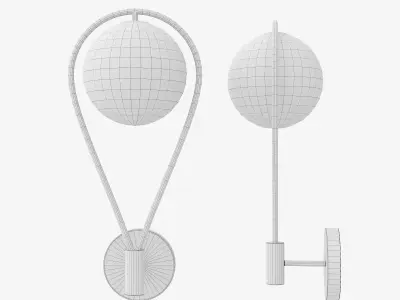Weninora Wall Light 3D model