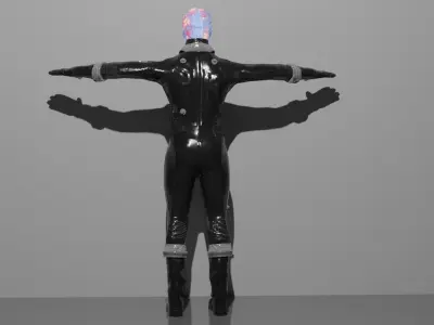 Electro  Low-poly 3D model