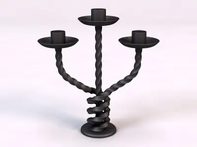 Candle holder Free 3D model
