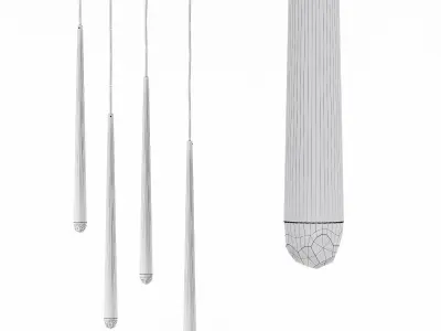 Restoration Hardware AQUITAINE PENDANT Black 3D model