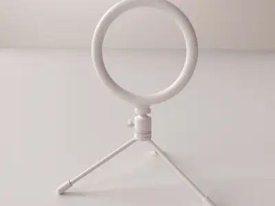 Ring LED Light 3D model