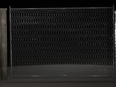 Fences 3D model purchase