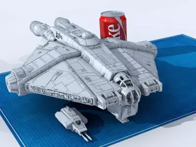 Star Wars REBELS Ghost and Phantom 1 3D print model